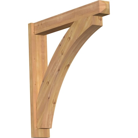 Thorton Craftsman Smooth Outlooker, Western Red Cedar, 5 1/2W X 34D X 34H